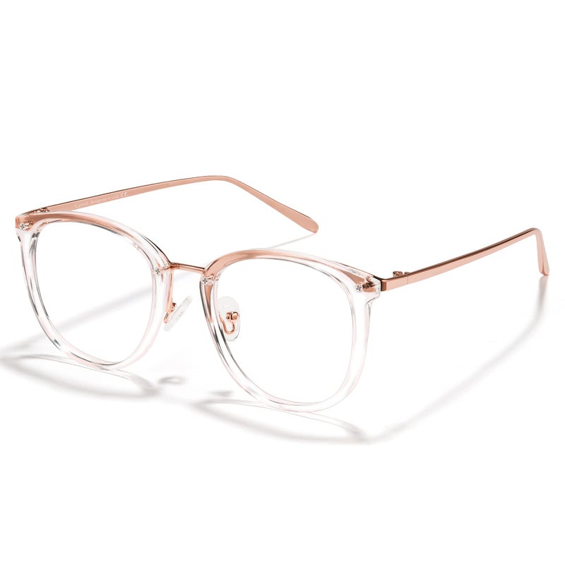 Cyxus Blue Light Glasses for Woman Fashion Computer Glasses on Office Reduce Eye Strain Anti Migraine for Working Reading